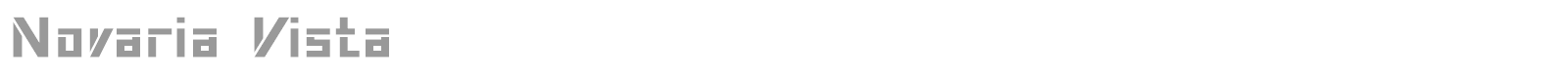 Novaria Vista font preview